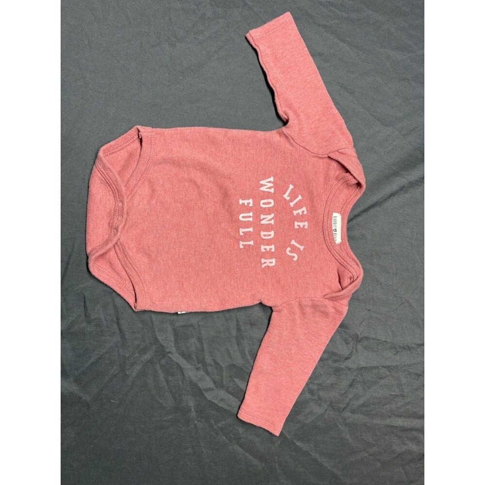 Mint Baby Rabbit Bear bodysuits set 3-6 month